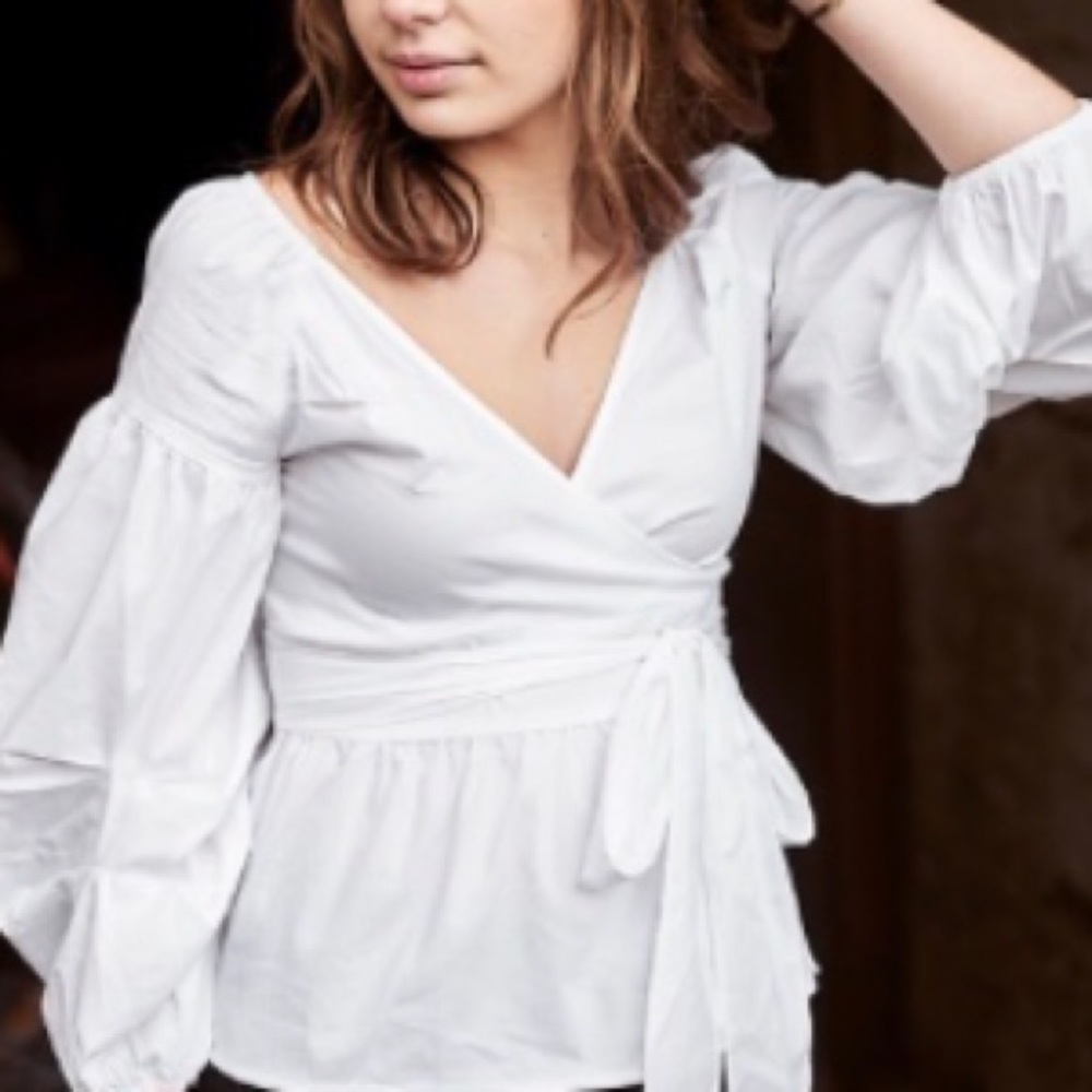 Express white blouse